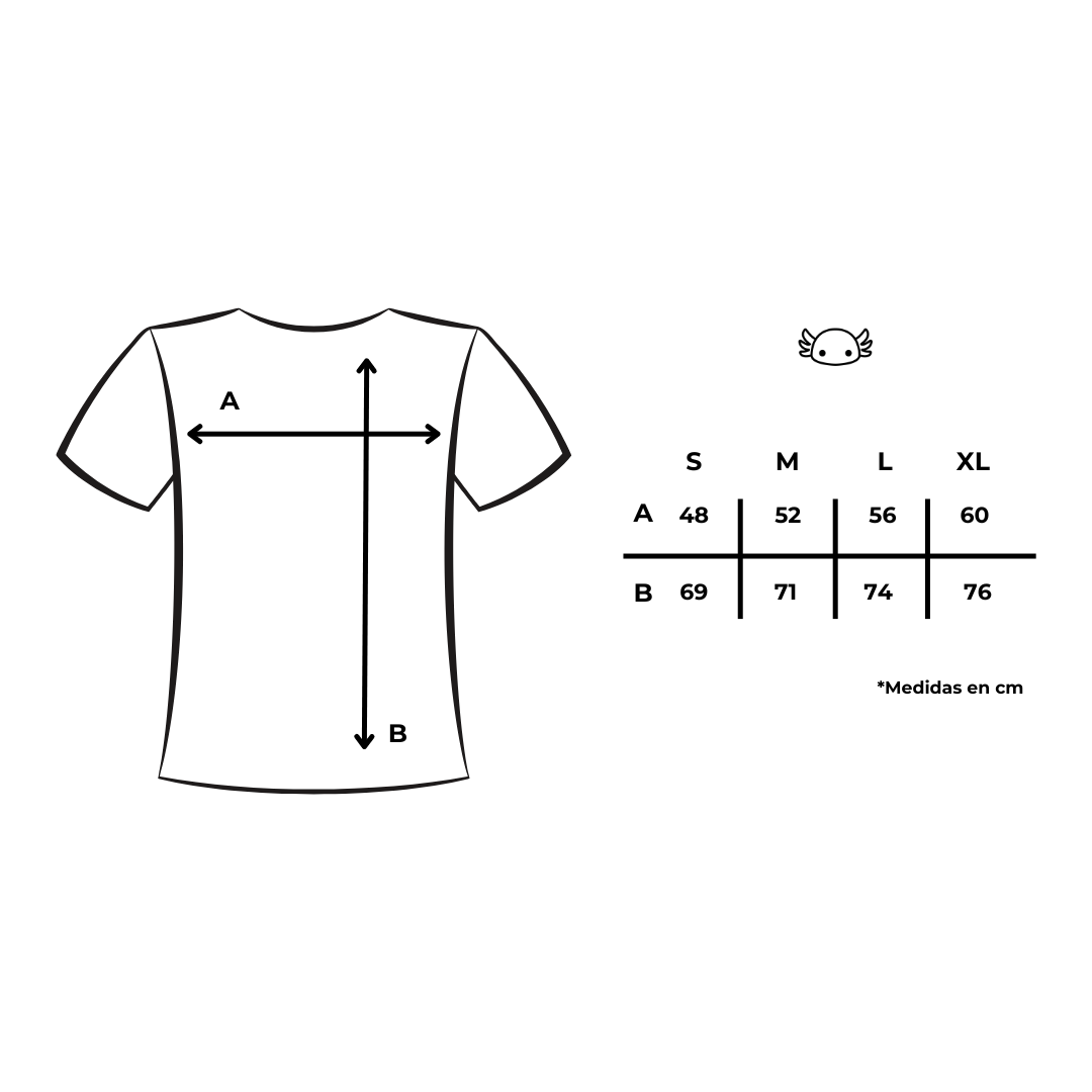 Ecoxolotl Iztac (Blanca) Hombre