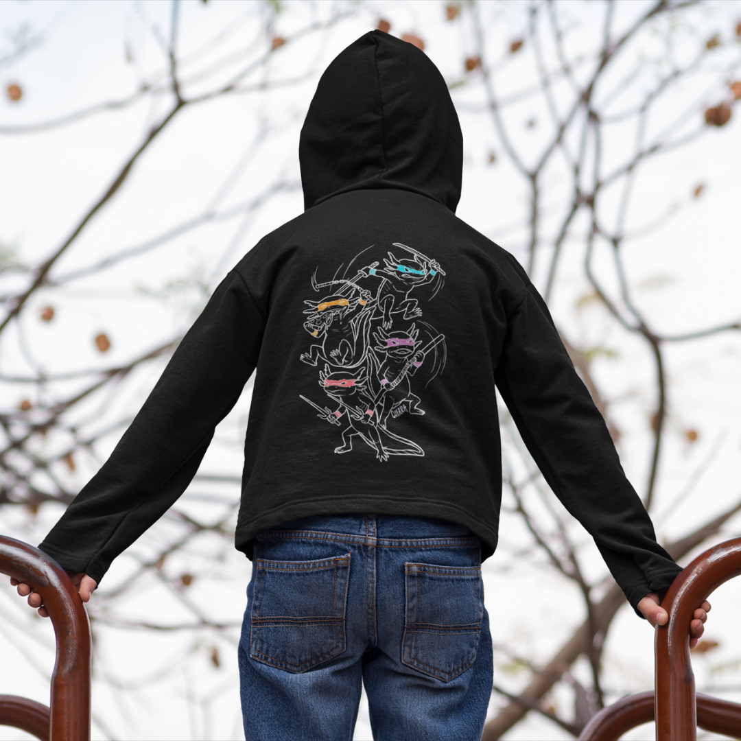 Ajolotes Ninja KIDS (Hoodie)