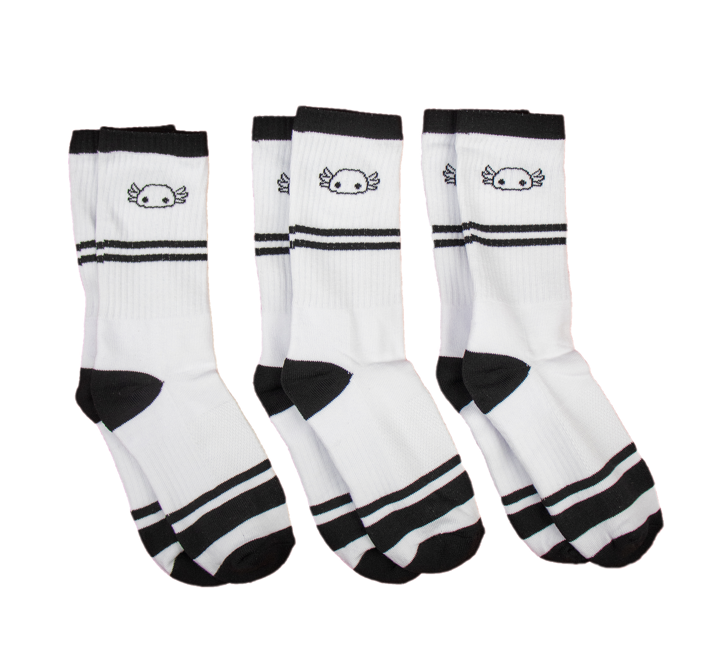 Calcetas Deportivas Blancas 3-Pack