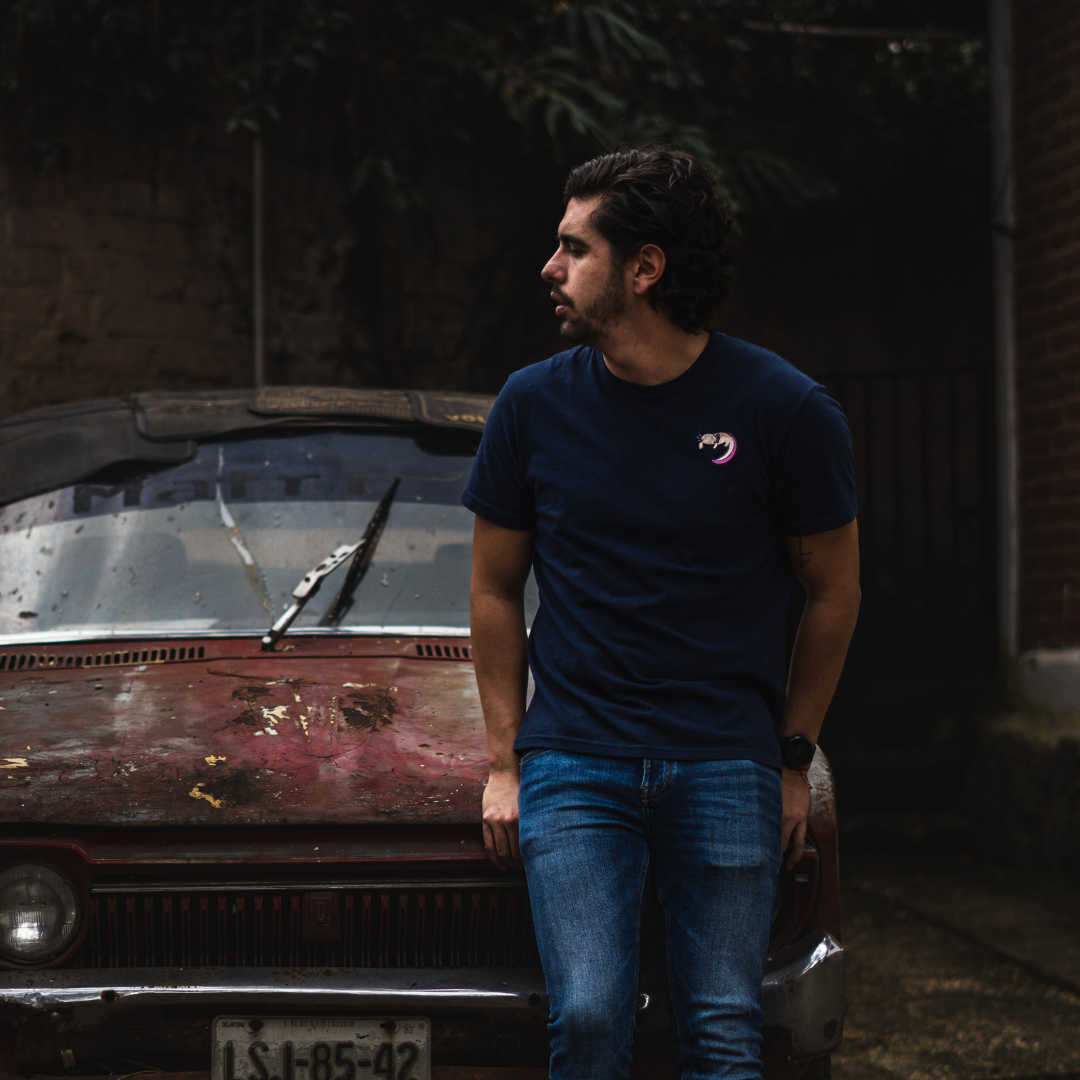 Ecoxolotl Matlaltic (Azul Marino) Hombre