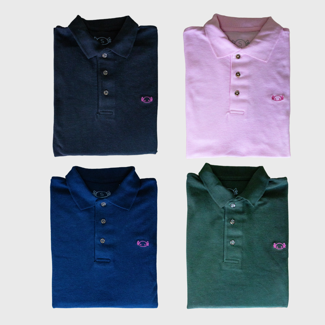 Colección Polo Monstruo de Agua (4-Pack)