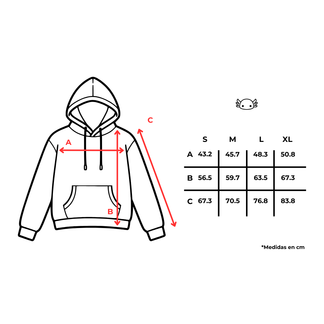 Ajolotes Ninja KIDS (Hoodie)