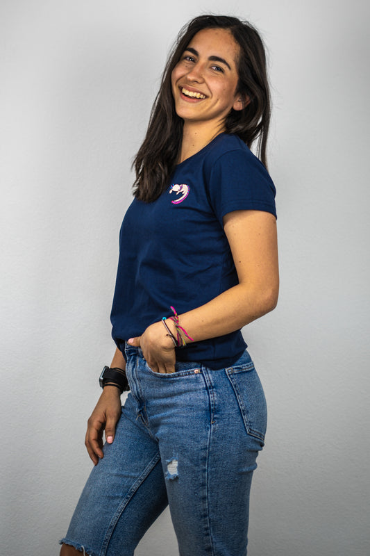 Ecoxolotl Matlaltic (Azul Marino) Mujer
