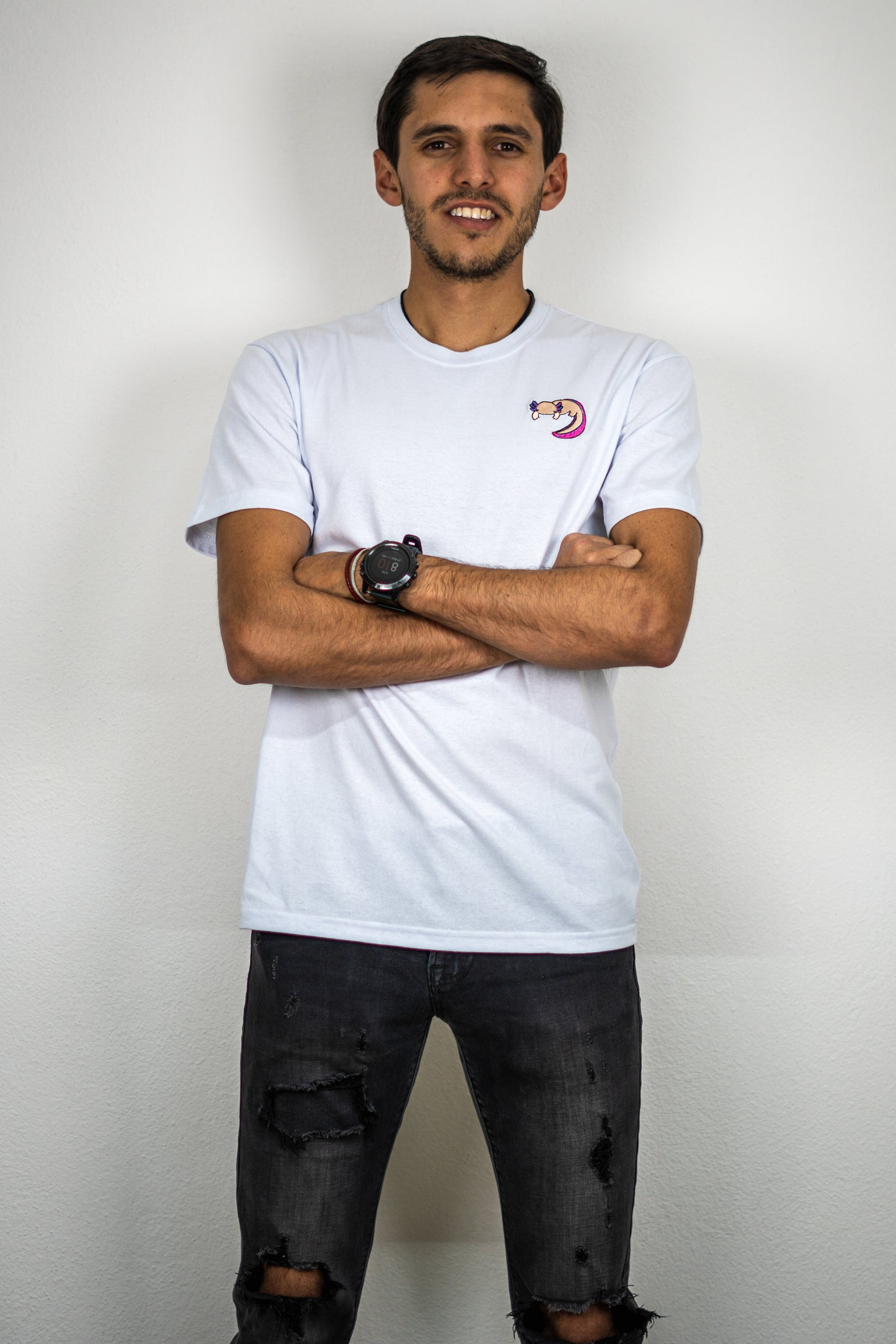 Ecoxolotl Iztac (Blanca) Hombre