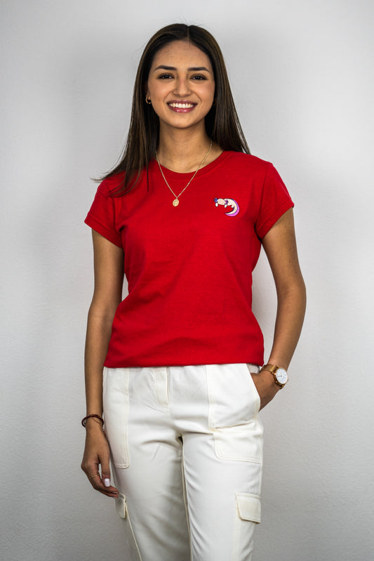 Ecoxolotl Chichiltc (Roja) Mujer