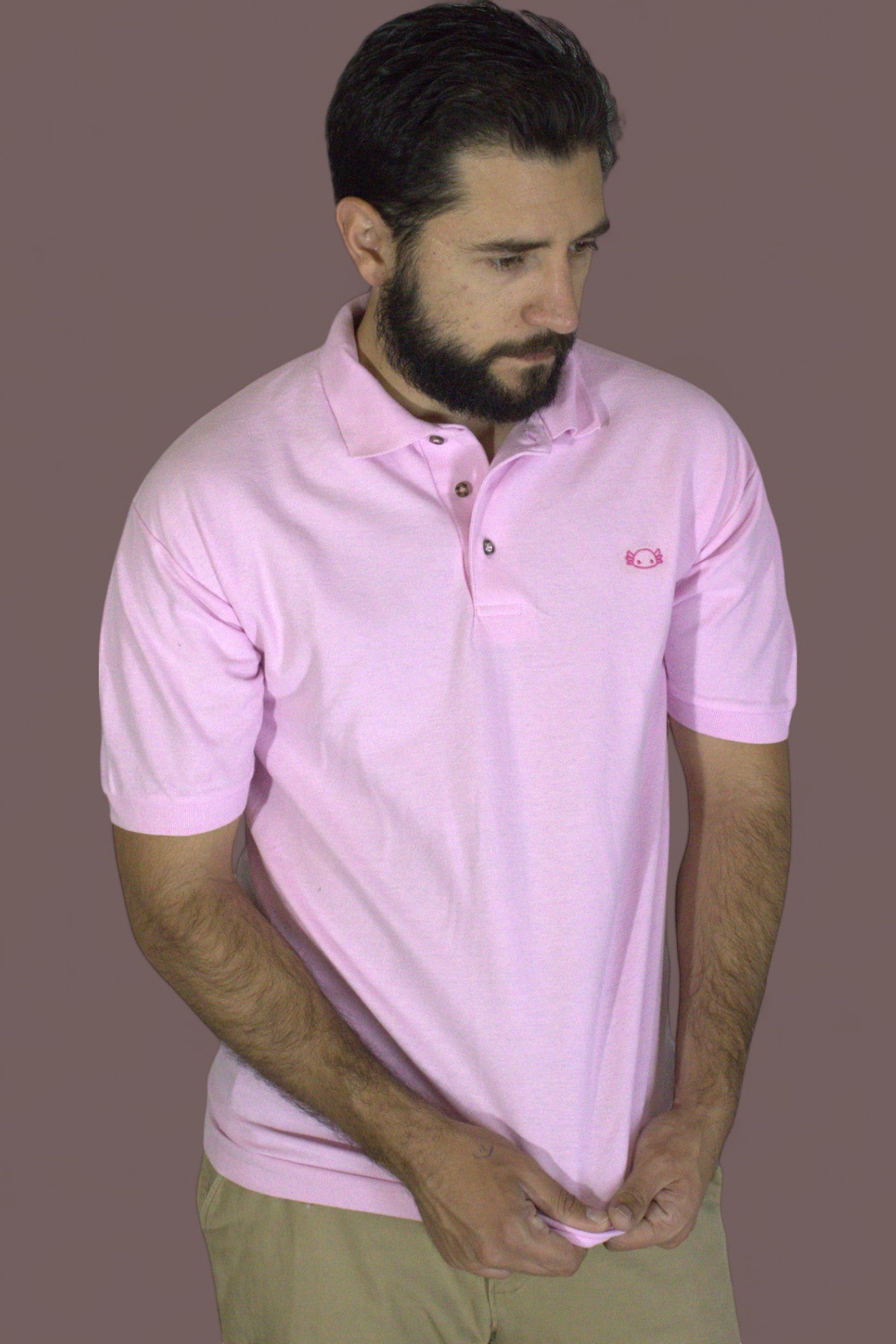 Polo Monstruo de Agua Rosa