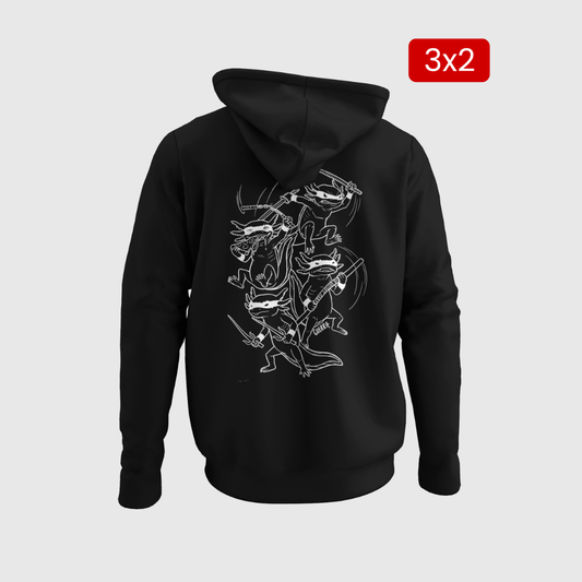 Ajolotes Ninja (Hoodie)