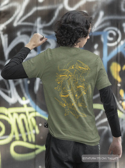 Ajolotes Ninja x Guerra
