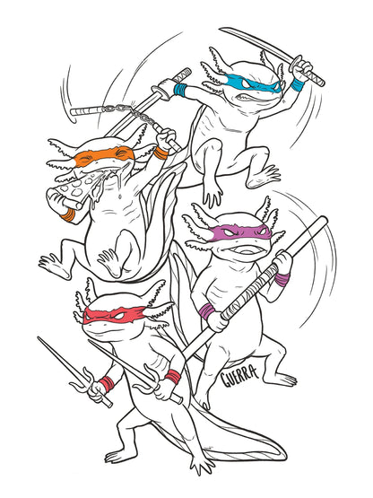 Ajolotes Ninja KIDS