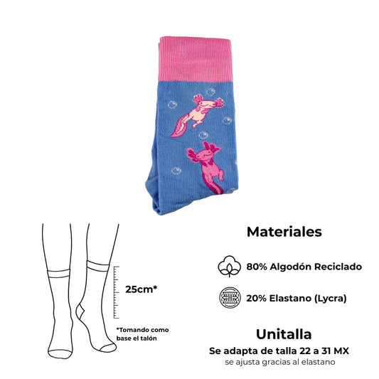 Ajolotines Azul