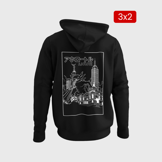 Axolozilla (Hoodie)