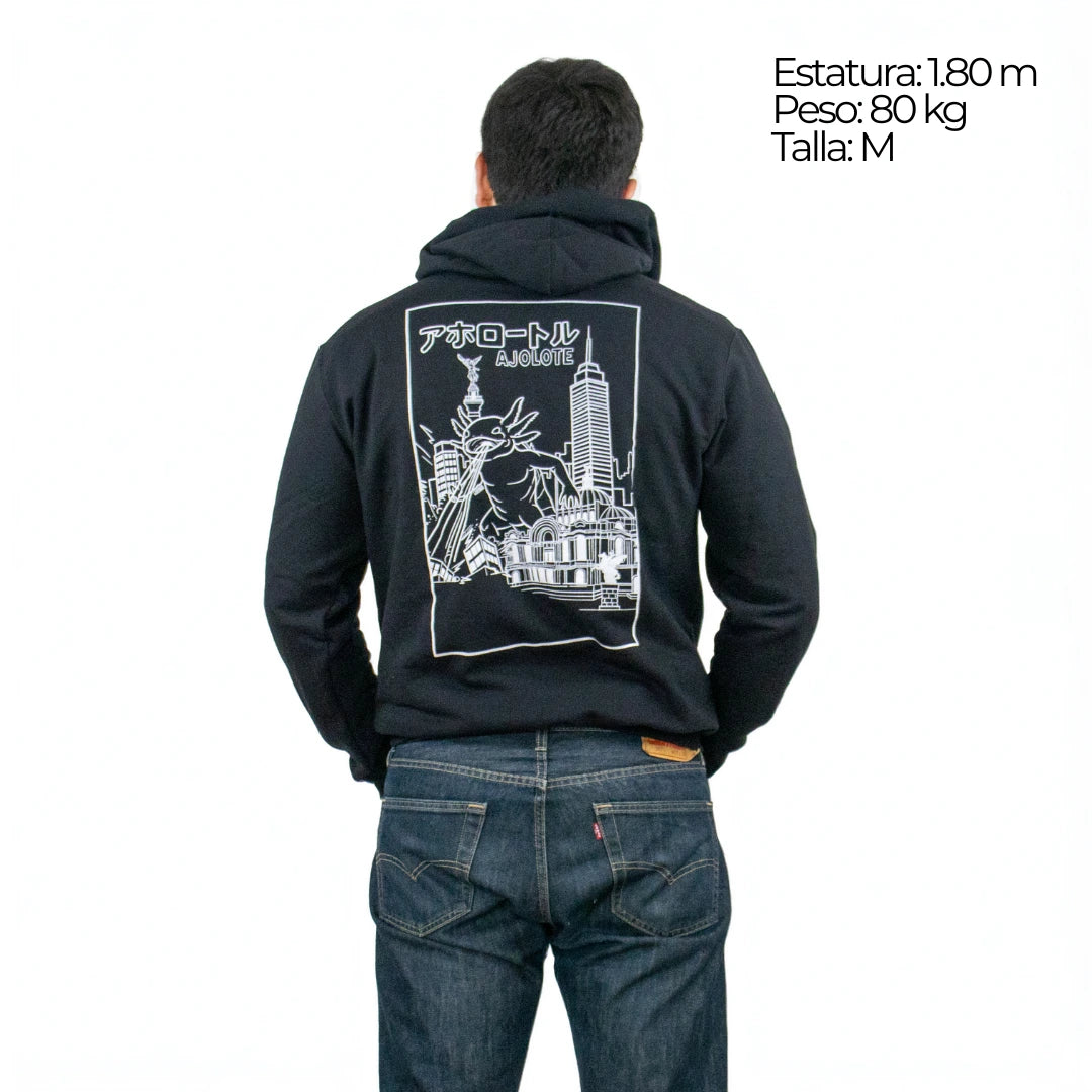 Axolozilla (Hoodie)
