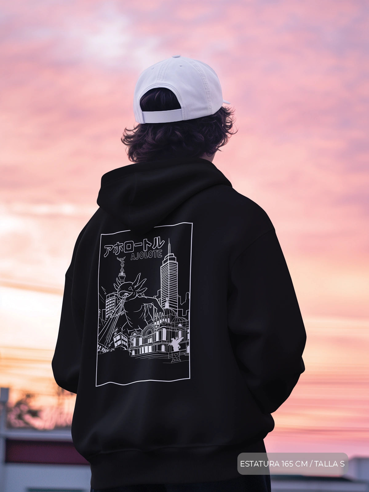 Axolozilla (Hoodie)