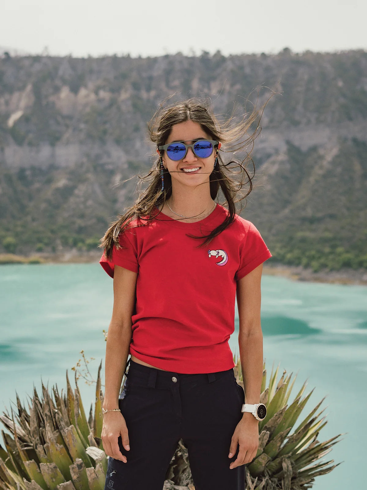 Ecoxolotl Roja (Mujer)