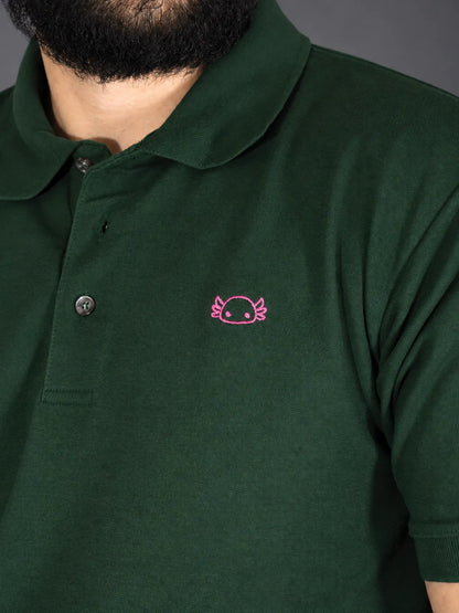 Polo Monstruo de Agua Verde Cazador